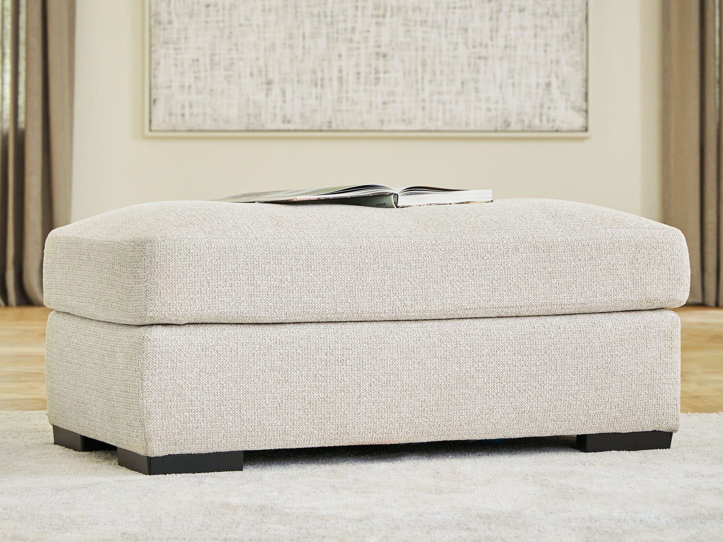 Lakeland Furniture Outlet - Ashley Furniture - Conlee-Pike Living Room - Ottoman / Linen - PC8131014