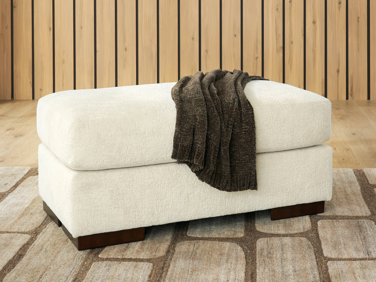 Lakeland Furniture Outlet - Ashley Furniture - Jayne Park Living Room - Ottoman / Sand - PC8150614