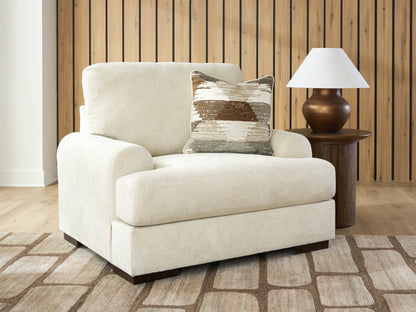 Lakeland Furniture Outlet - Ashley Furniture - Jayne Park Living Room - Chair and a Half / Sand - PC8150623