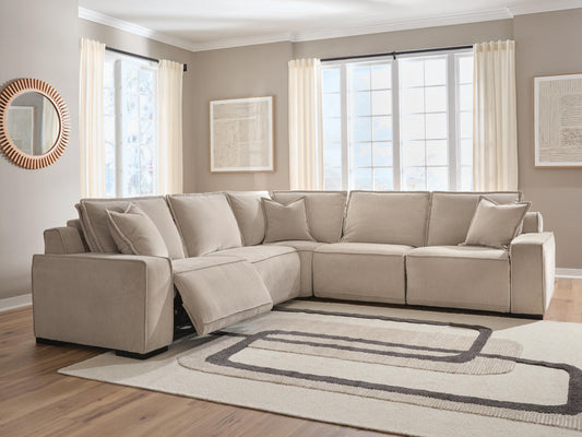 Lakeland Furniture Outlet - Ashley Furniture - Carceri Sectional - 5-Piece Power Sectional Reclining Sofa - 87003S4