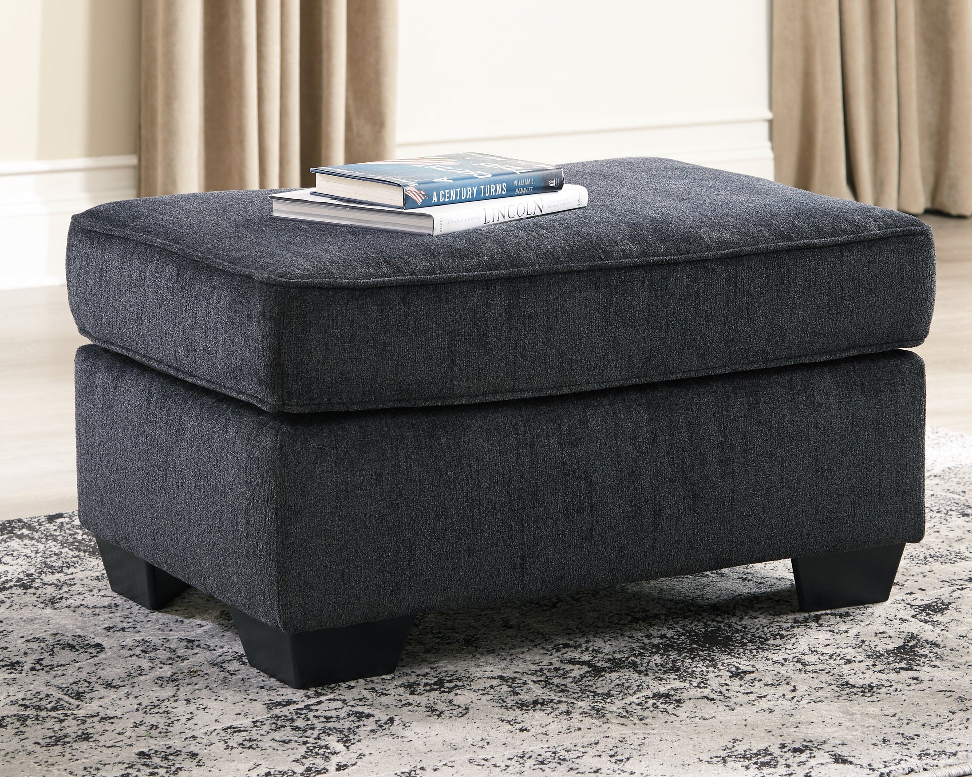 Lakeland Furniture Outlet - Ashley Furniture - Altari Living Room - Ottoman / Slate - 8721314