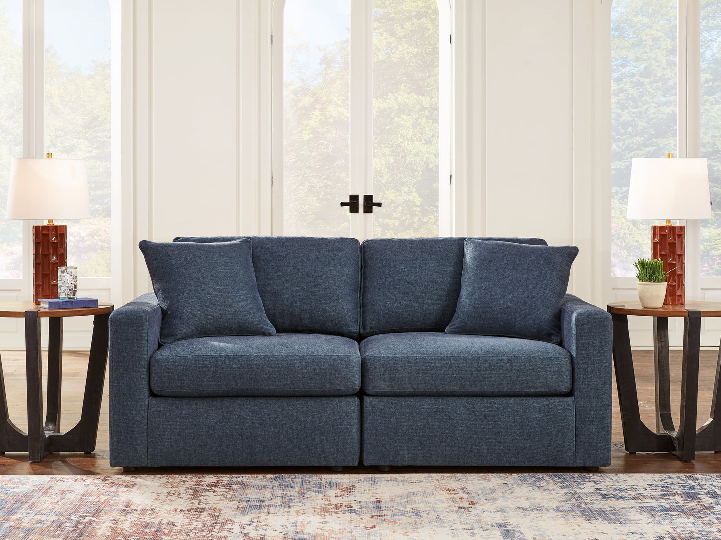 Lakeland Furniture Outlet - Ashley Furniture - Modmax Sectional - RAF 2-Piece Sectional / Ink - 92101S1