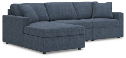 Lakeland Furniture Outlet - Ashley Furniture - Modmax Sectional - RAF 3-Piece Sectional with Chaise / Ink - 92121S17