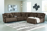 3-Piece Reclining Sectional Sofa with Chaise