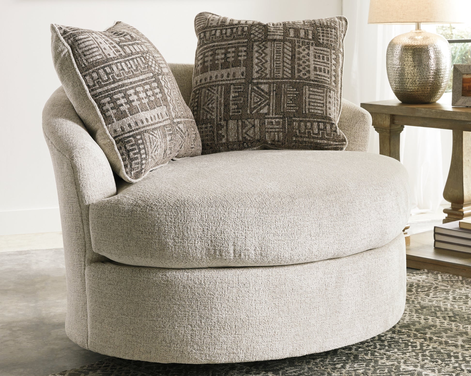 Lakeland Furniture Outlet - Ashley Furniture - Soletren Living Room - Swivel Accent Chair - 9510444
