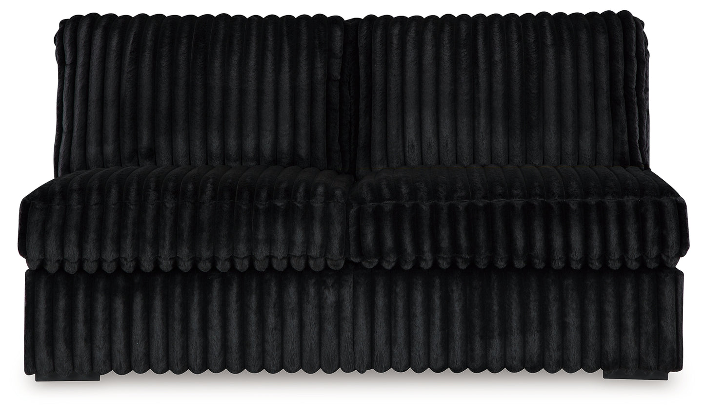 Lakeland Furniture Outlet - Ashley Furniture - Midnight-Madness 4-Piece Sectional - 4-Piece Sectional / Onyx - 98103U11