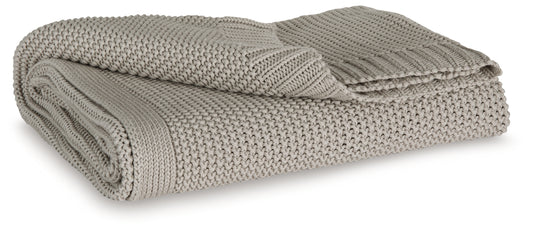 Lakeland Furniture Outlet - Ashley Furniture - Gayelery Throw (Set of 3) - Throw (3/CS) / Gray - A1001085