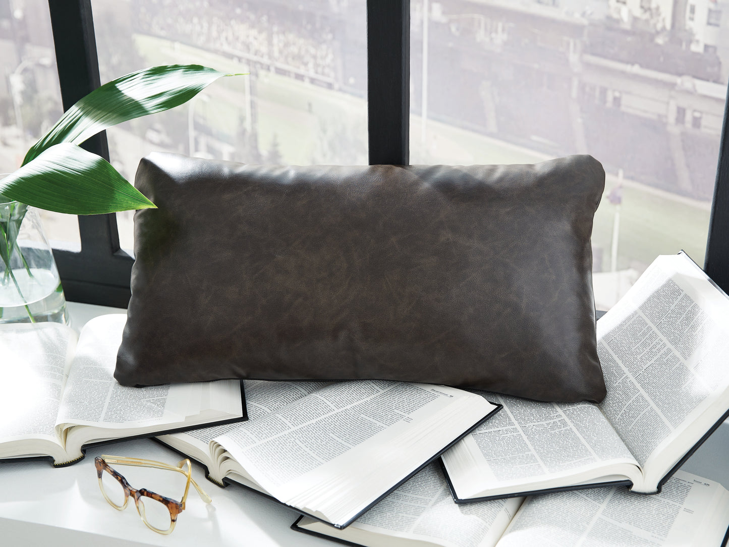 Lakeland Furniture Outlet - Ashley Furniture - Danvale Pillows - Pillow (4/CS) / Dark Brown - A1001142