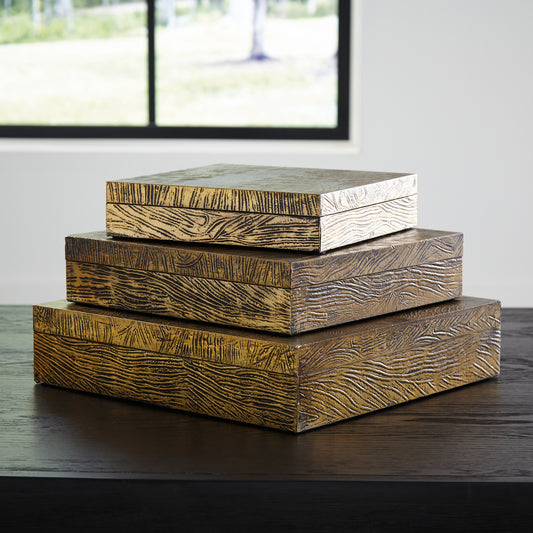 Lakeland Furniture Outlet - Ashley Furniture - Keldy Box (Set of 3) - Box Set (3/CN) - A2000490