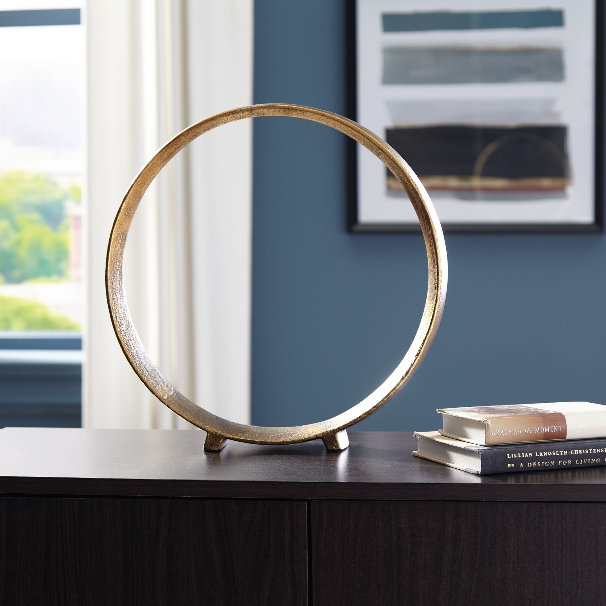Lakeland Furniture Outlet - Ashley Furniture - Ryandale Sculpture - Sculpture / Antique Brass Finish - A2000500S