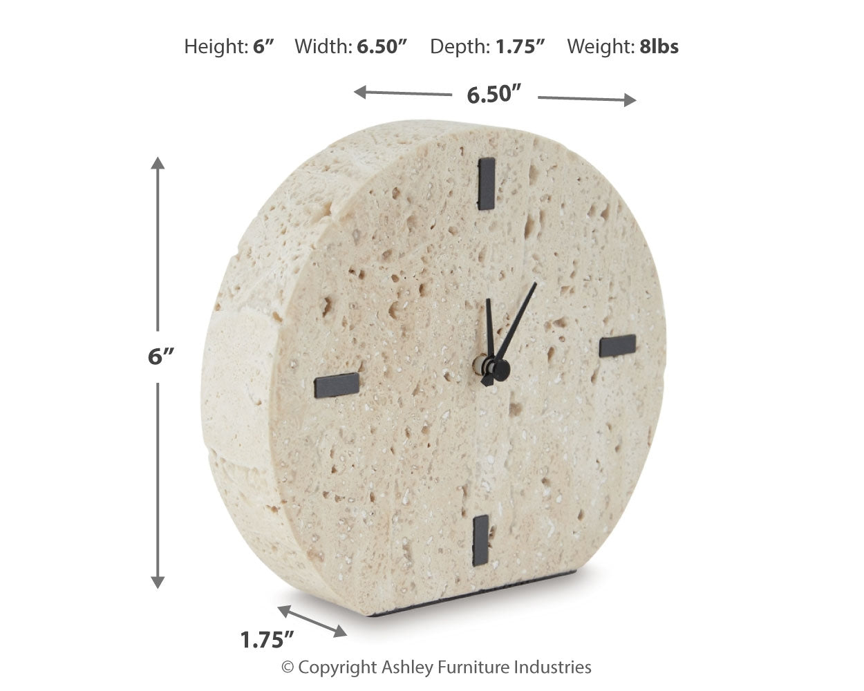 Donfordson Table Clock (Set of 2)
