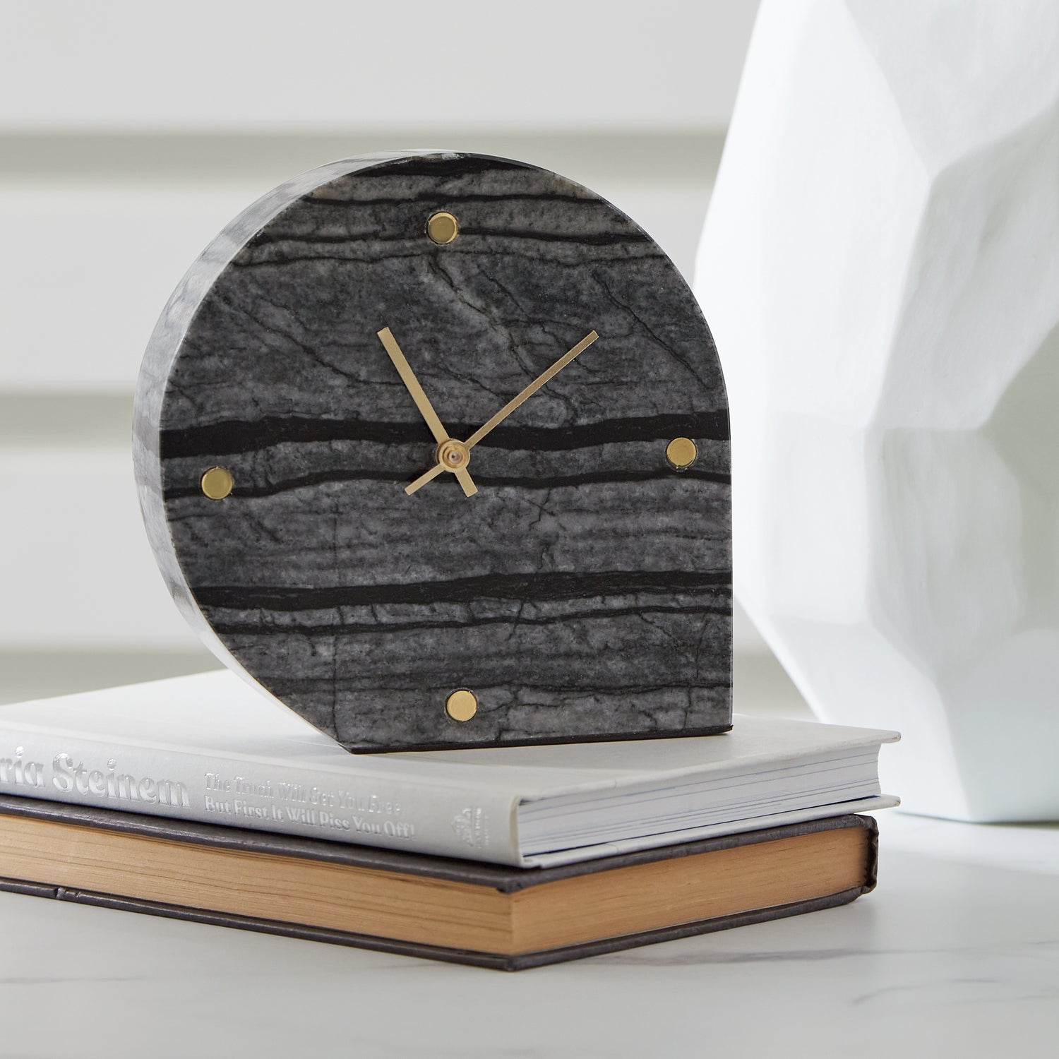 Lakeland Furniture Outlet - Ashley Furniture - Janmour Table Clock (Set of 2) - Table Clock (2/CS) - A2000661