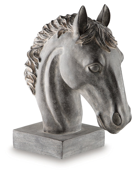 Lakeland Furniture Outlet - Ashley Furniture - Carnlow Sculpture - Sculpture / Antique Black - A2000772