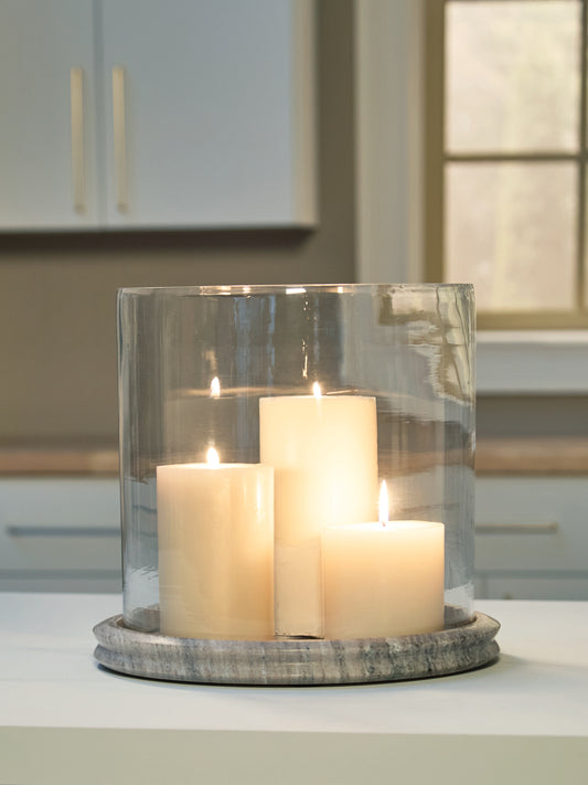 Lakeland Furniture Outlet - Ashley Furniture - Saskia Candle Holder - Candle Holder - A2000847