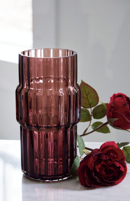 Lakeland Furniture Outlet - Ashley Furniture - Dorlow Vase - Vase / Mauve - A2900024V