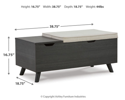 Yarlow Storage Bench