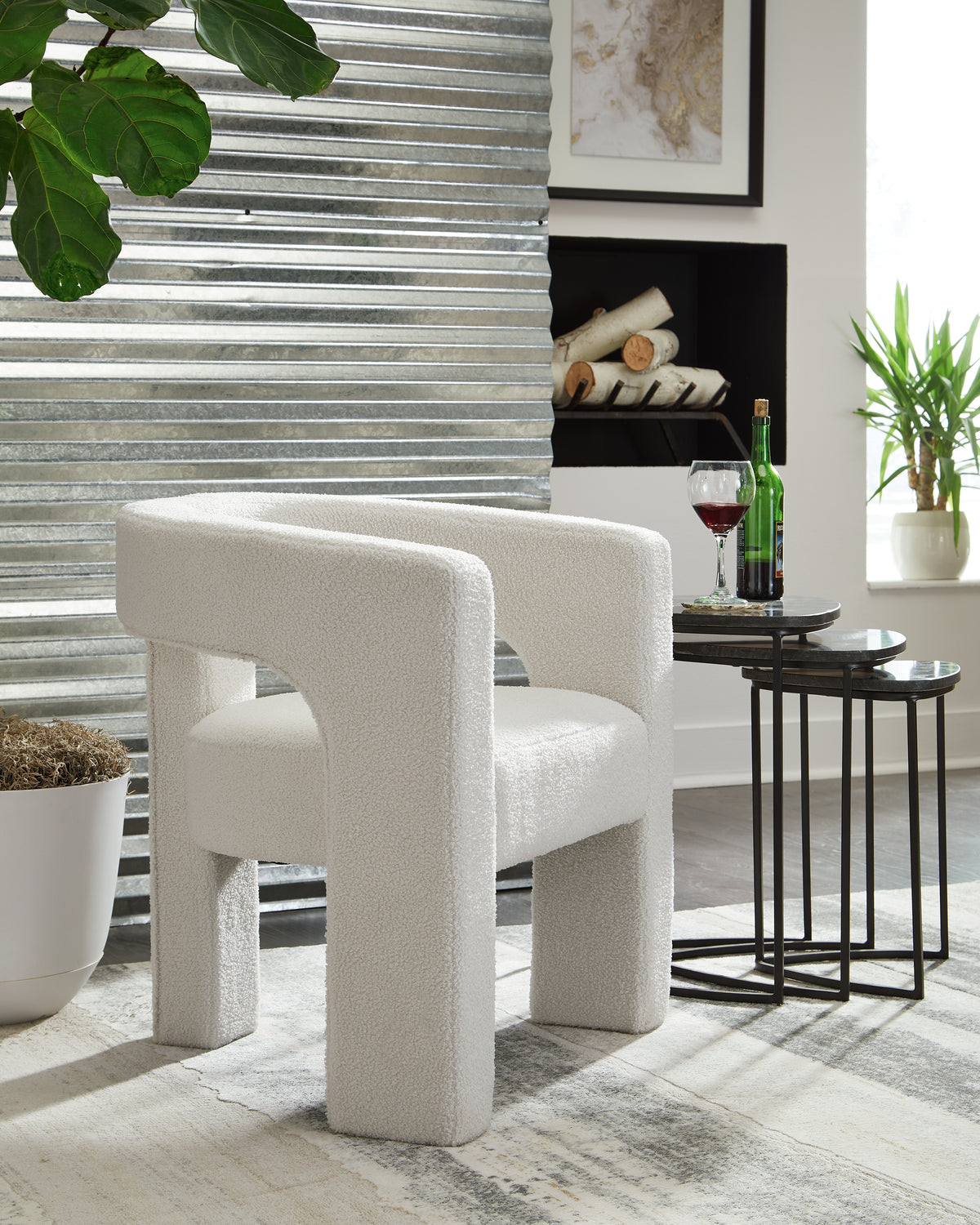 Lakeland Furniture Outlet - Ashley Furniture - Landick Accent Chair - Accent Chair / Ivory - A3000699