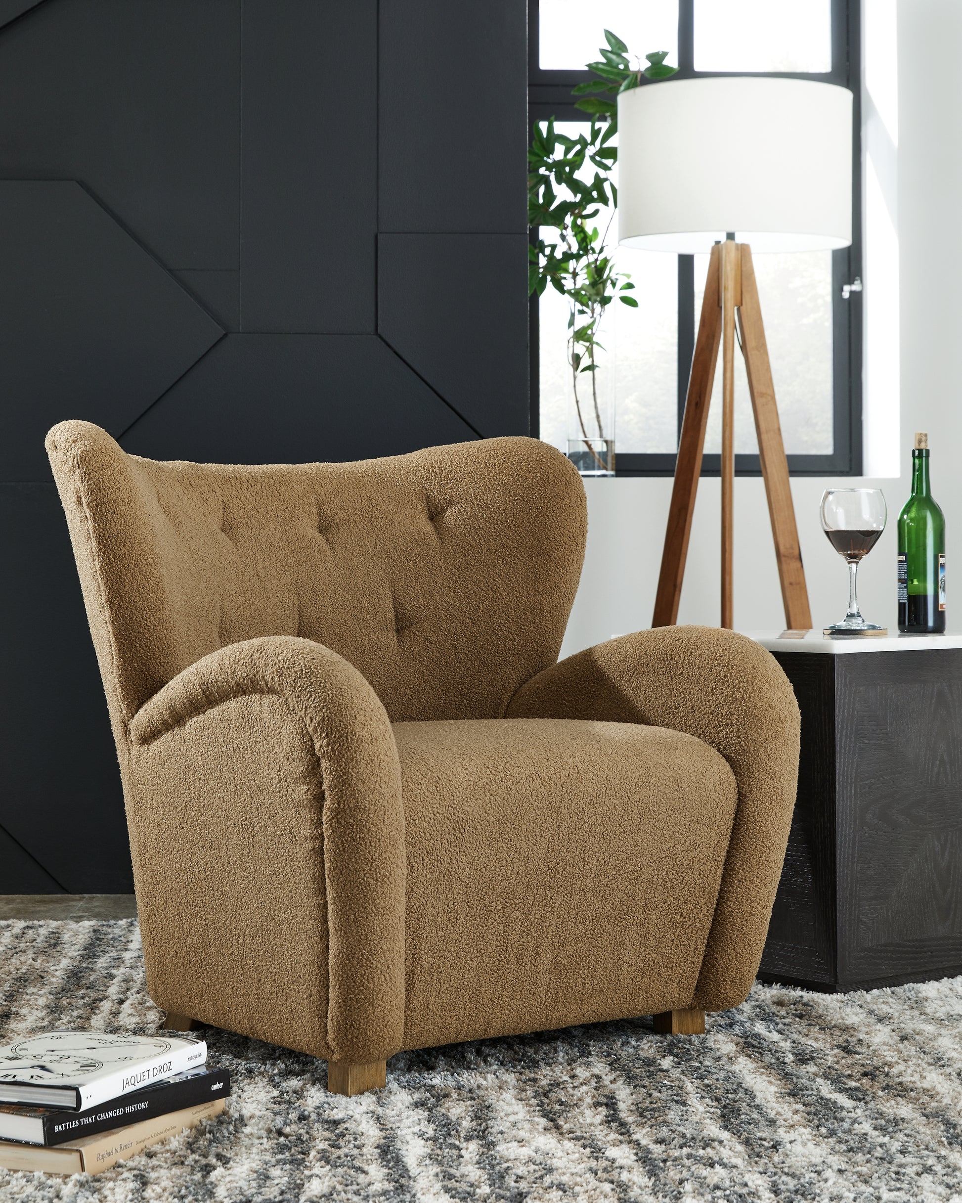 Lakeland Furniture Outlet - Ashley Furniture - Larbell Accent Chair - Accent Chair / Camel - A3000710