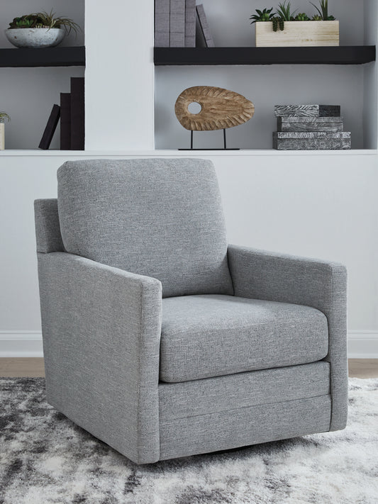 Lakeland Furniture Outlet - Ashley Furniture - Freybourne Next-Gen Nuvella Swivel Accent Chair - Swivel Accent Chair - A3000737
