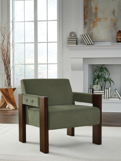 Lakeland Furniture Outlet - Ashley Furniture - Adlanlock Accent Chair - Accent Chair / Olive - A3000740