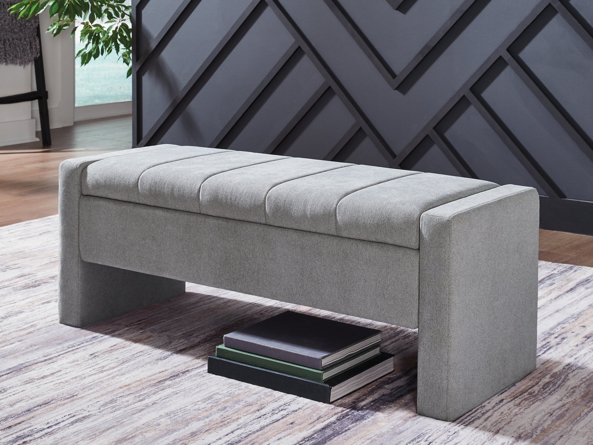 Lakeland Furniture Outlet - Ashley Furniture - Akselman Storage Bench - Storage Bench - A3000744