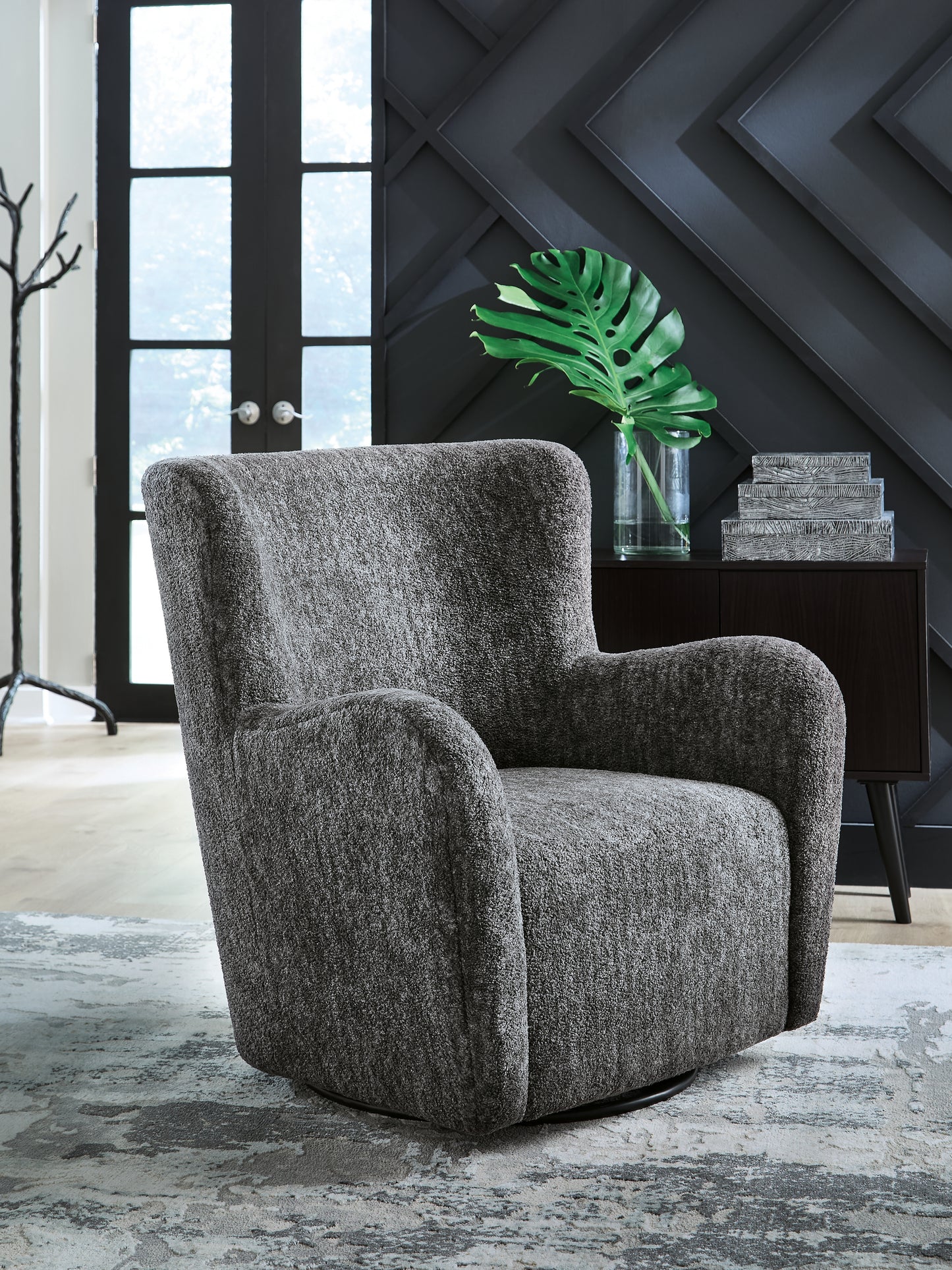 Lakeland Furniture Outlet - Ashley Furniture - Rowenburg Swivel Glider Accent Chair - Swivel Glider Accent Chair - A3000796