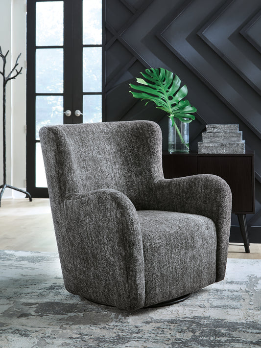 Lakeland Furniture Outlet - Ashley Furniture - Rowenburg Swivel Glider Accent Chair - Swivel Glider Accent Chair - A3000796