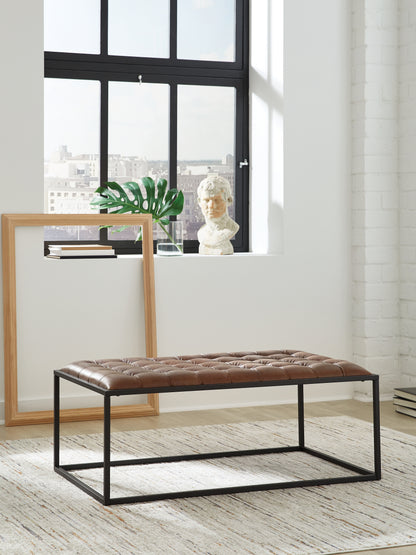 Lakeland Furniture Outlet - Ashley Furniture - Junsor Living Room - Cocktail Ottoman - A3000826