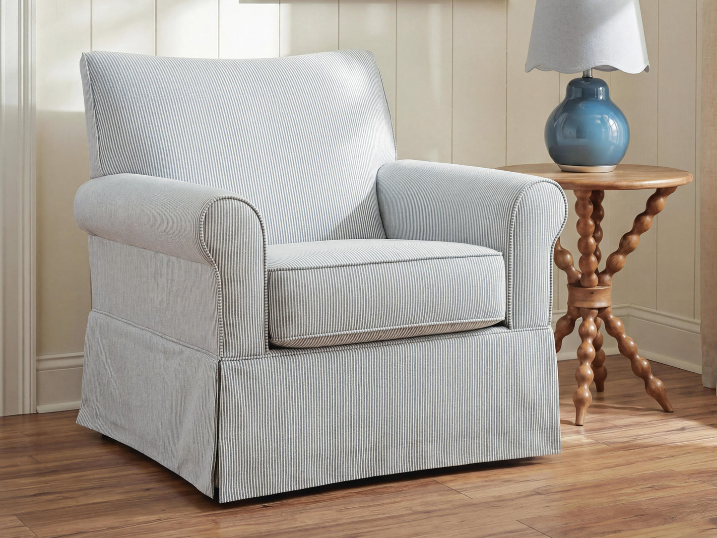 Lakeland Furniture Outlet - Ashley Furniture - Searcy Swivel Glider Accent Chair - Swivel Glider Accent Chair - A3000853
