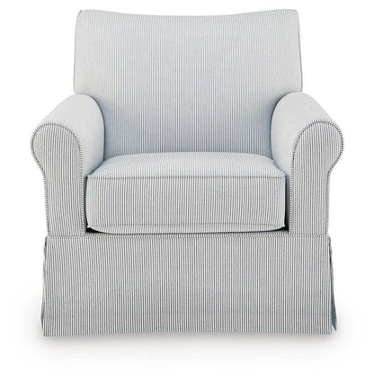 Searcy Swivel Glider Accent Chair