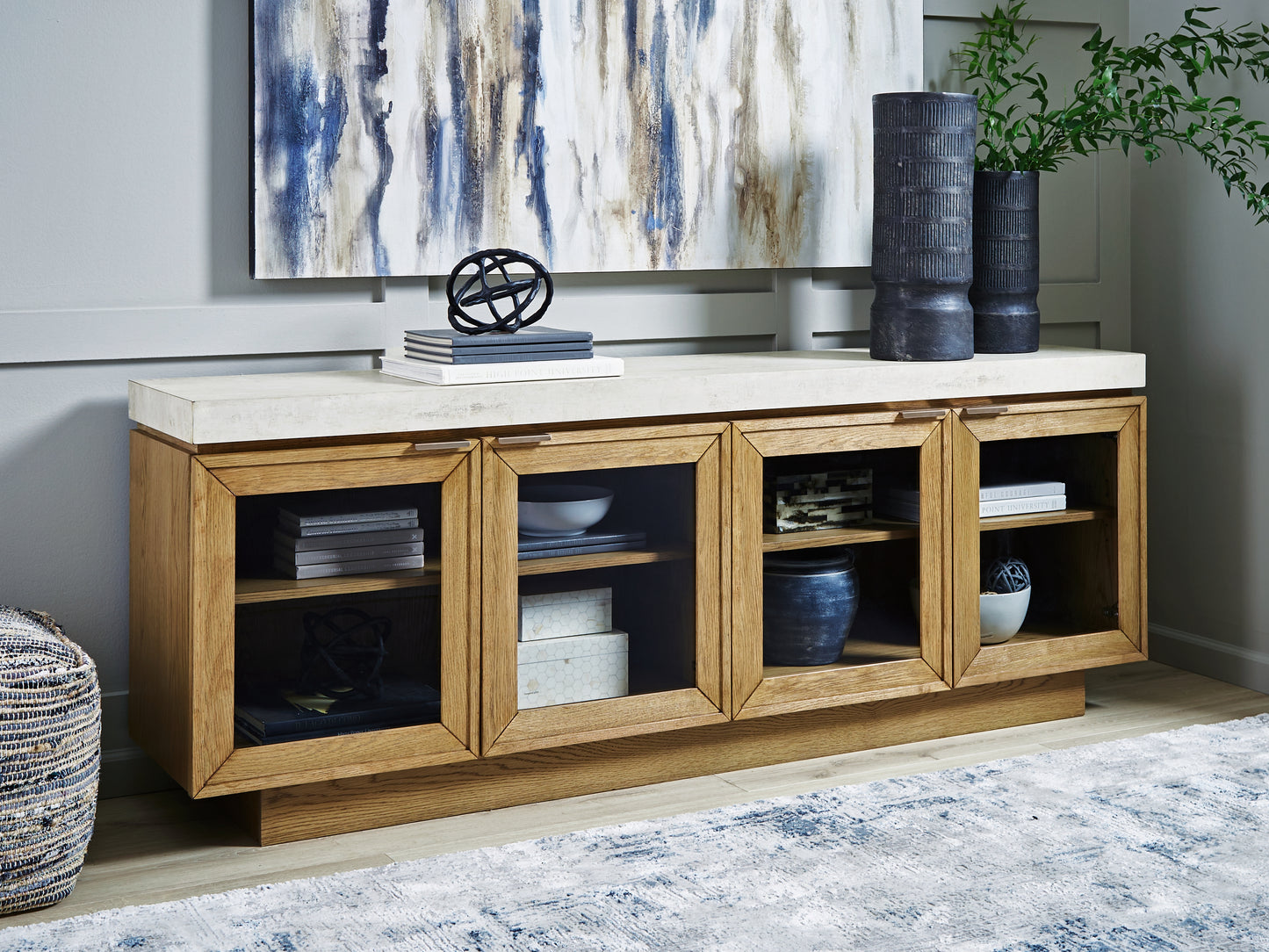 Lakeland Furniture Outlet - Ashley Furniture - Adanworth Accent Cabinet - Accent Cabinet - A4000731