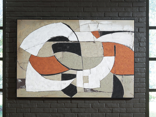 Lakeland Furniture Outlet - Ashley Furniture - Anchorstone Wall Decor - Wall Art - A8000478