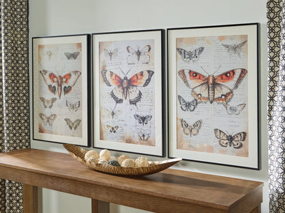 Lakeland Furniture Outlet - Ashley Furniture - Jossletts Wall Decor - Wall Art Set (3/CN) - A8000490