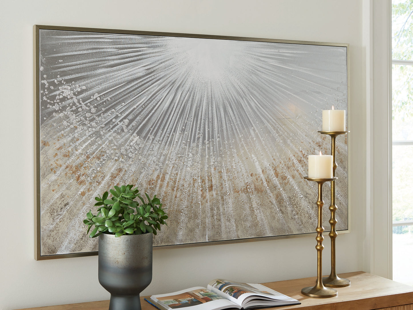 Lakeland Furniture Outlet - Ashley Furniture - Waldard Wall Decor - Wall Art - A8000501