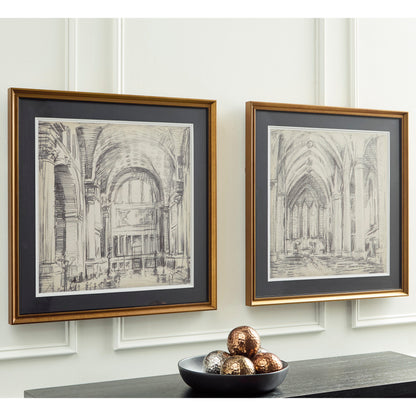 Lakeland Furniture Outlet - Ashley Furniture - Downyard Wall Decor - Wall Art Set (Set of 2) - A8000548
