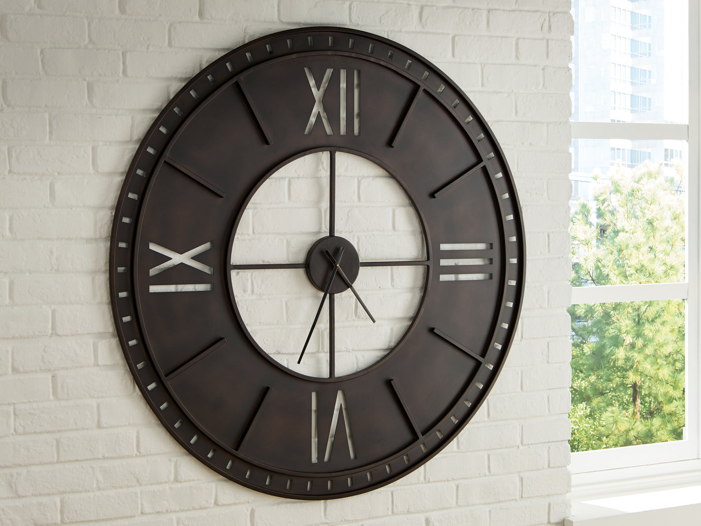 Lakeland Furniture Outlet - Ashley Furniture - Lytle Wall Decor - Wall Clock - A8010453