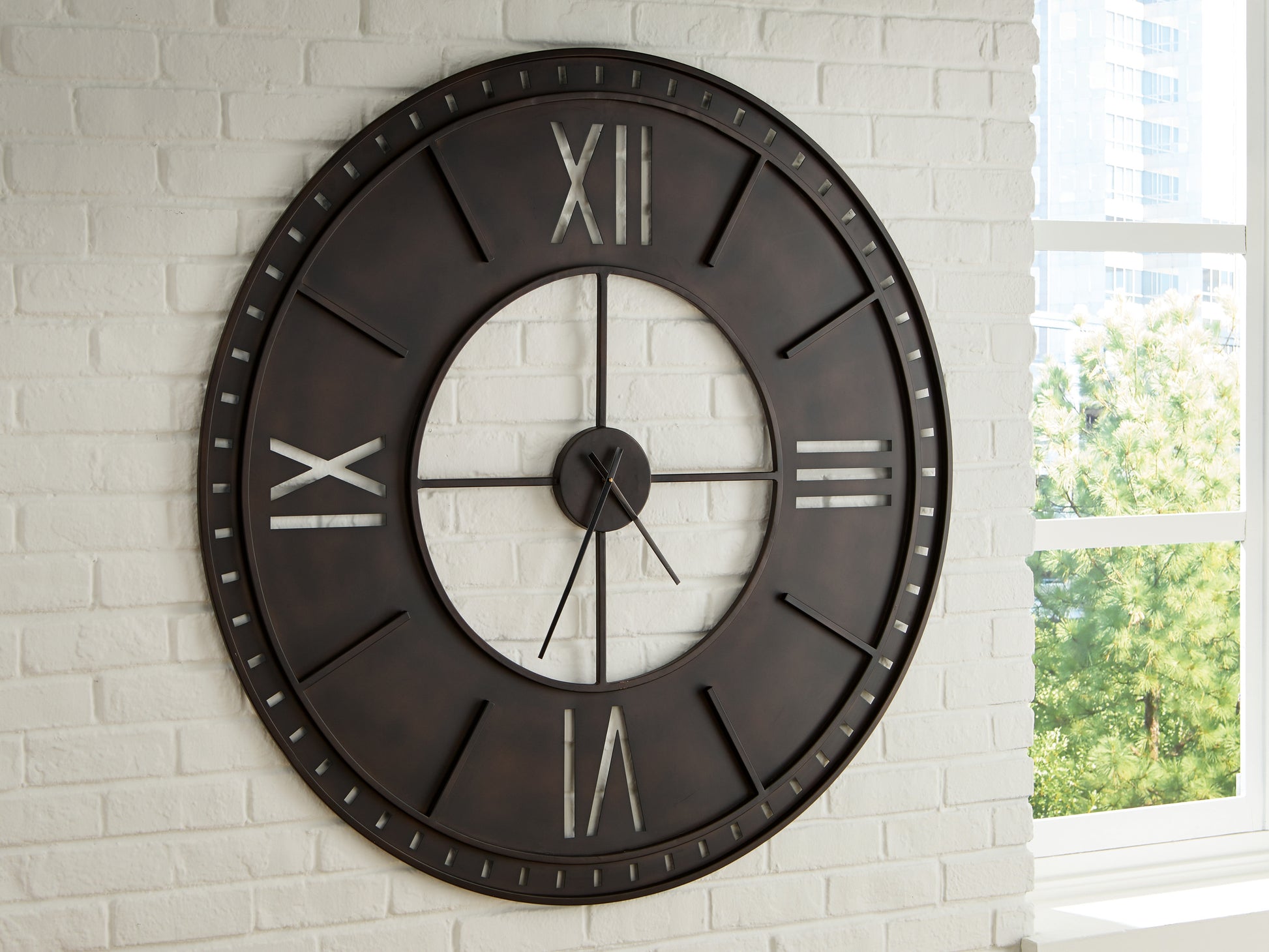 Lakeland Furniture Outlet - Ashley Furniture - Lytle Wall Decor - Wall Clock - A8010453