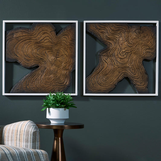 Lakeland Furniture Outlet - Ashley Furniture - Landley Wall Decor - Wall Decor Set (Set of 2) - A8010465