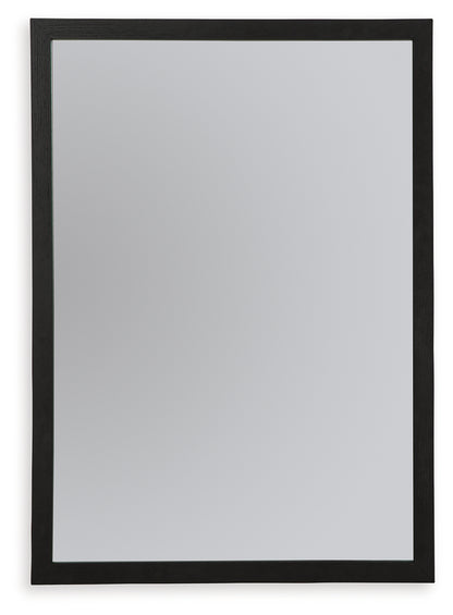 Lakeland Furniture Outlet - Ashley Furniture - Danziar Bedroom - Bedroom Mirror / Black - B1013-36