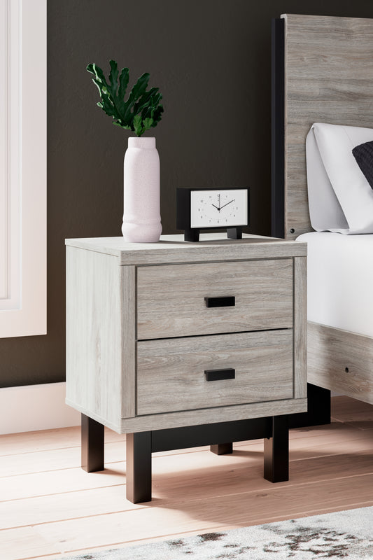 Lakeland Furniture Outlet - Ashley Furniture - Vessalli Bedroom - Two Drawer Night Stand - B1036-92