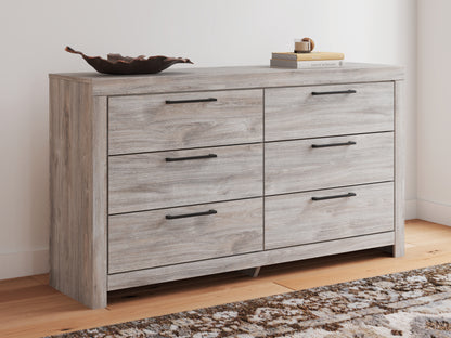Lakeland Furniture Outlet - Ashley Furniture - Broachmyn Bedroom - Six Drawer Dresser / Gray - PCB1120-31