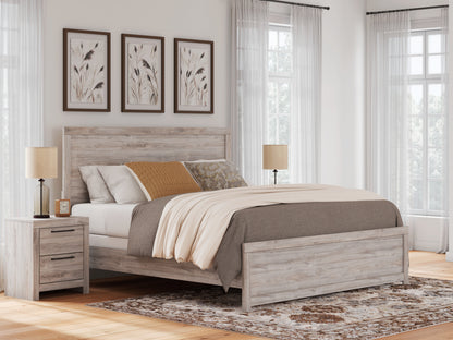 Lakeland Furniture Outlet - Ashley Furniture - Broachmyn Bedroom - King Panel Bed / Gray - PCB1120B6