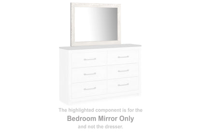 Lakeland Furniture Outlet - Ashley Furniture - Gerridan Bedroom - Bedroom Mirror / White/Gray - B1190-36