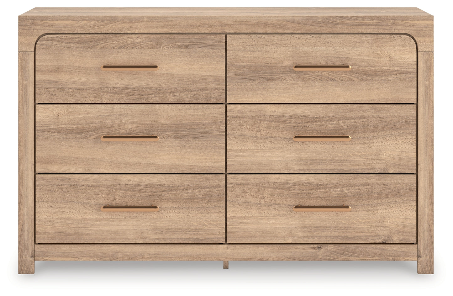 Lakeland Furniture Outlet - Ashley Furniture - Kinlanni Bedroom - Six Drawer Dresser / Tan - PCB1360-31