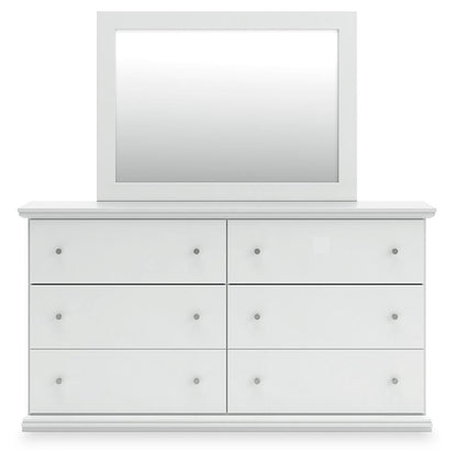 Bostwick Shoals Twin Panel Bed, Dresser, Mirror and Nightstand