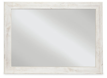 Lakeland Furniture Outlet - Ashley Furniture - Paxberry Bedroom - Bedroom Mirror / Whitewash - B181-36