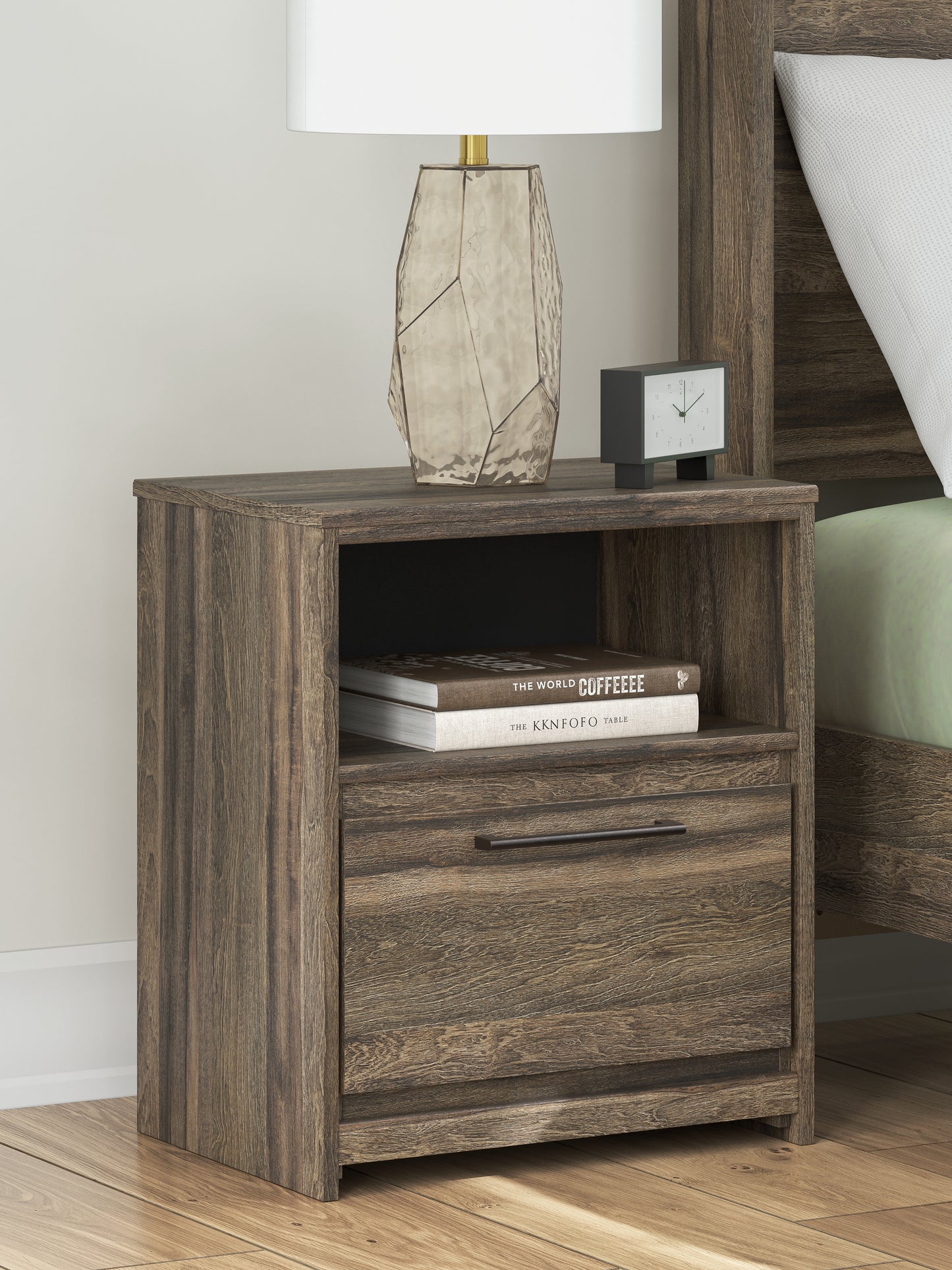 Lakeland Furniture Outlet - Ashley Furniture - Elbrim Bedroom - One Drawer Night Stand - PCB2005-91