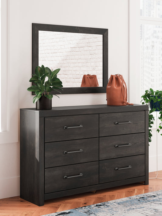 Lakeland Furniture Outlet - Ashley Furniture - Hollivern Bedroom - Dresser and Mirror - PCB2108B1