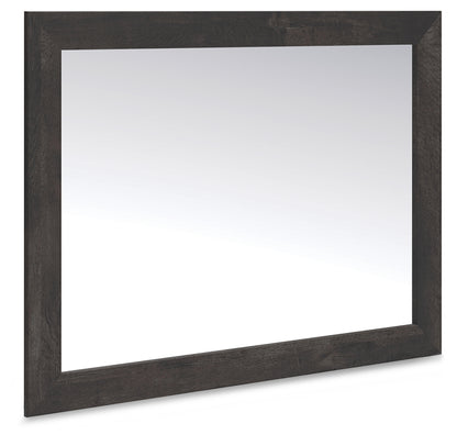 Lakeland Furniture Outlet - Ashley Furniture - Hollivern Bedroom - Bedroom Mirror / Dark Gray - PCB2108-36