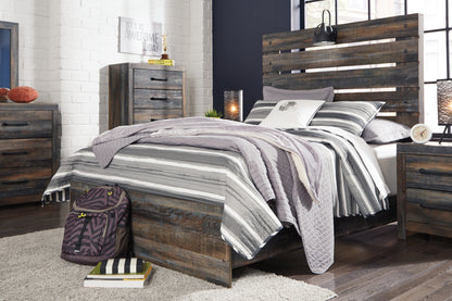 Lakeland Furniture Outlet - Ashley Furniture - Drystan Bedroom - Full Panel Bed / Multi - B211B3